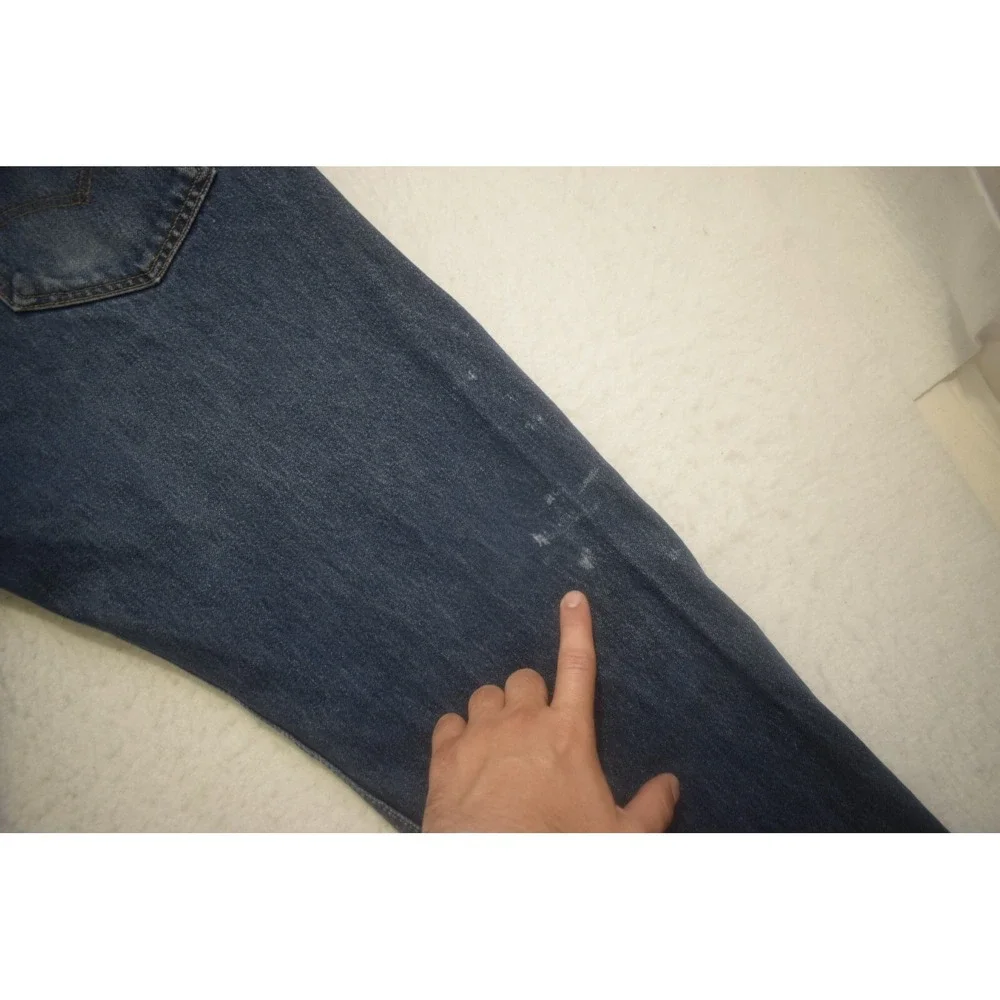 Levi's 505 Regular Fit Straight Leg Denim Blue Jeans‎ Mens Size 40 x 32